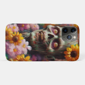 Ölgemälde von Zombie im Halloween-Blume Case-Mate iPhone Hülle (Rückseite (Horizontal))