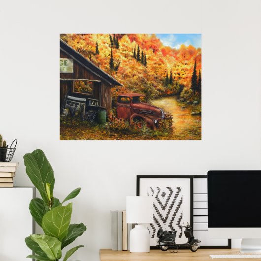 Ölgemäldeplakat Poster (Heimbüro)