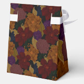 Ölgemalte Blume Geschenkschachtel (Rückseite)