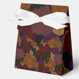 Ölgemalte Blume Geschenkschachtel