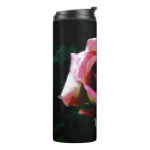 Ölgemalte rote Rose Thermosbecher (Nach links gedreht)