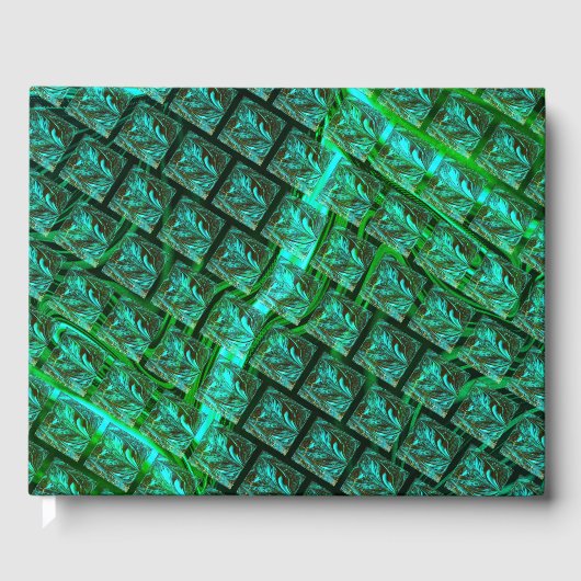 'Olhos azuis enquadrados', imagem riscada, borrada Gästebuch (Vorderseite)