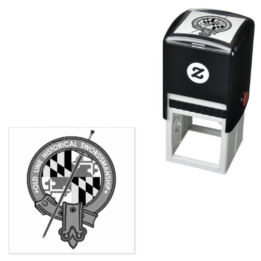 OLHS-Briefmarke 1,5" x 1,5" Permastempel (Beispiel)