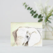 Olifant Postkarte (Stehend Vorderseite)
