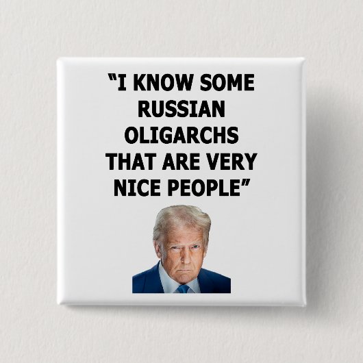 Oligarchen Button (Vorderseite)