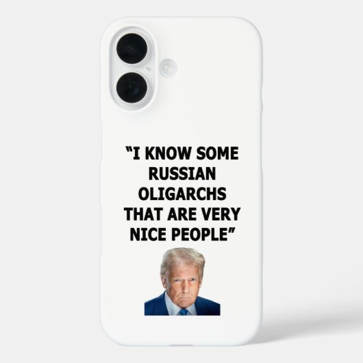 Oligarchen Case-Mate iPhone Hülle (Rückseite)