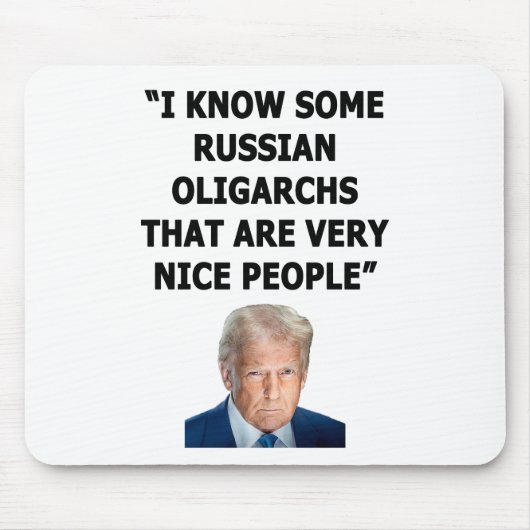 Oligarchen Mousepad (Vorne)