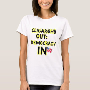 Oligarchen verschwinden - Demokratie in T-Shirt