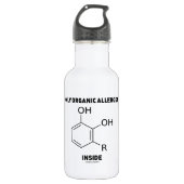 Öliges Bio Allergen-Innere (Urushiol Molekül) Trinkflasche (Vorderseite)