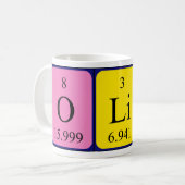 Olin Periodenname Tasse (Vorderseite Links)
