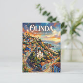 Olinda Brasilien Postkarte (Stehend Vorderseite)