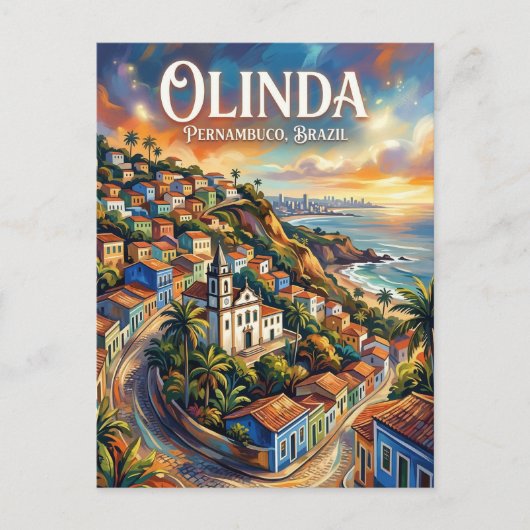 Olinda Brasilien Postkarte (Vorderseite)
