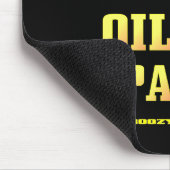 Ölindustrieller, Ölplattform-Firmenvertreter, Mousepad (Ecke)