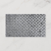 Ölingenieur - Diamantmetallplattierer Visitenkarte (Rückseite)