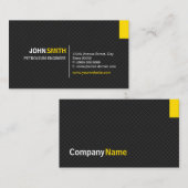 Ölingenieur - Modernes Drehstromnetz Visitenkarte (Vorne/Hinten)