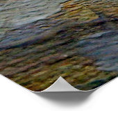 Ölinstrumente, Textur, feiner Hintergrund, abstrak Poster (Ecke)