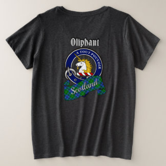 Oliphant Clan Badge Women's Back Große Größe T-Shirt