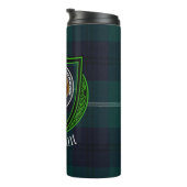 Oliphant Scottish Clan Tartan & Crest Thermosbecher (Nach rechts gedreht)