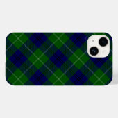 Oliphant tartan blue kariert Case-Mate iPhone hülle (Rückseite (Horizontal))