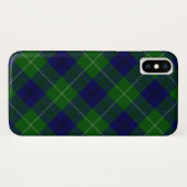 Oliphant tartan blue kariert Case-Mate iPhone hülle (Rückseite (Horizontal))