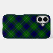 Oliphant tartan blue kariert Case-Mate iPhone hülle (Rückseite (Horizontal))