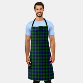 Oliphant tartan blue kariert schürze (Getragen)