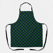 Oliphant tartan blue kariert schürze (Vorderseite)