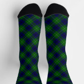 Oliphant tartan blue kariert socken (Oben)