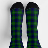 Oliphant tartan blue kariert socken (Oben)