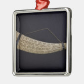 Oliphant von St. Hubert Silbernes Ornament (Links)