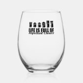 Oliskalvigo Weinglas Ohne Stiel (Vorderseite)