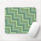 Oliv Green Stripes Pattern Mousepad (Mit Mouse)