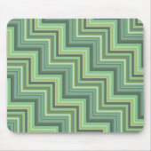 Oliv Green Stripes Pattern Mousepad (Vorne)