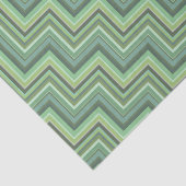 Oliv Green Stripes Pattern Seidenpapier (Ausschnitt)