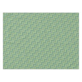 Oliv Green Stripes Pattern Tischdecke (Vorderseite (Horizontal))
