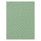 Oliv Green Stripes Pattern Tischdecke (Vorderseite)