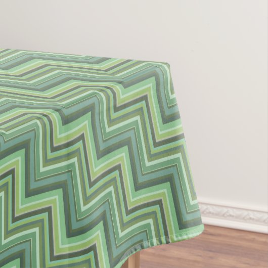 Oliv Green Stripes Pattern Tischdecke (Beispiel)
