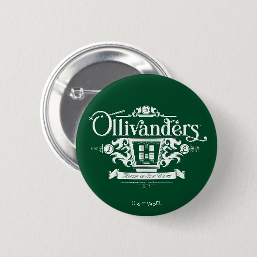 OLIVANDERS™ Hersteller von feinen Wands Button (Vorne & Hinten)