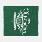 OLIVANDERS™ Hersteller von feinen Wands Fleecedecke (Vorderseite (Horizontal))