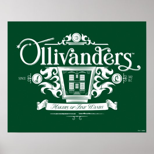OLIVANDERS™ Hersteller von feinen Wands Poster (Vorne)