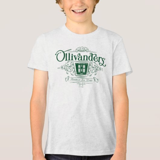 OLIVANDERS™ Makers of Fine Wands Tri-Blend Shirt (Vorderseite)
