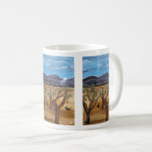 Olivar de Noche Gemälde von Alfred Fox Kaffeetasse (VorderseiteRechts)