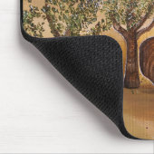 Olivar de Noche Gemälde von Alfred Fox Mousepad (Ecke)