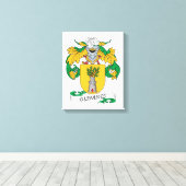 Olivares Familienwappen Leinwanddruck (Insitu (Holzboden))