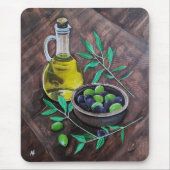 Olivas de Andalucía Gemälde von Alfred Fox Mousepad (Vorne)