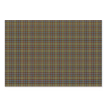 Olivblaue Orange Plaid Tartan