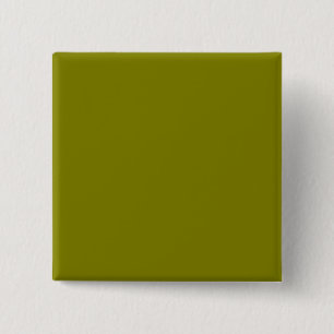 Olive 808000 Solid Color Design Button