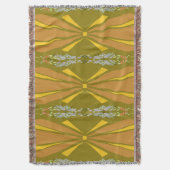 Olive Art Deco Gold Burg Decke (Vorderseite Vertikal)