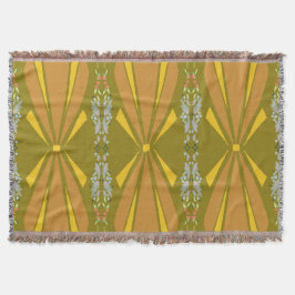 Olive Art Deco Gold Burg Decke