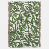 Olive-Äste auf weißer Seite Decke (Vorderseite Vertikal)